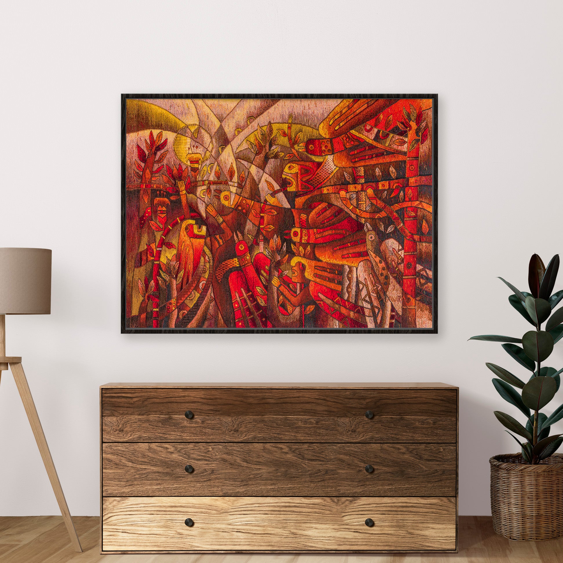 Birds on a Festive Afternoon