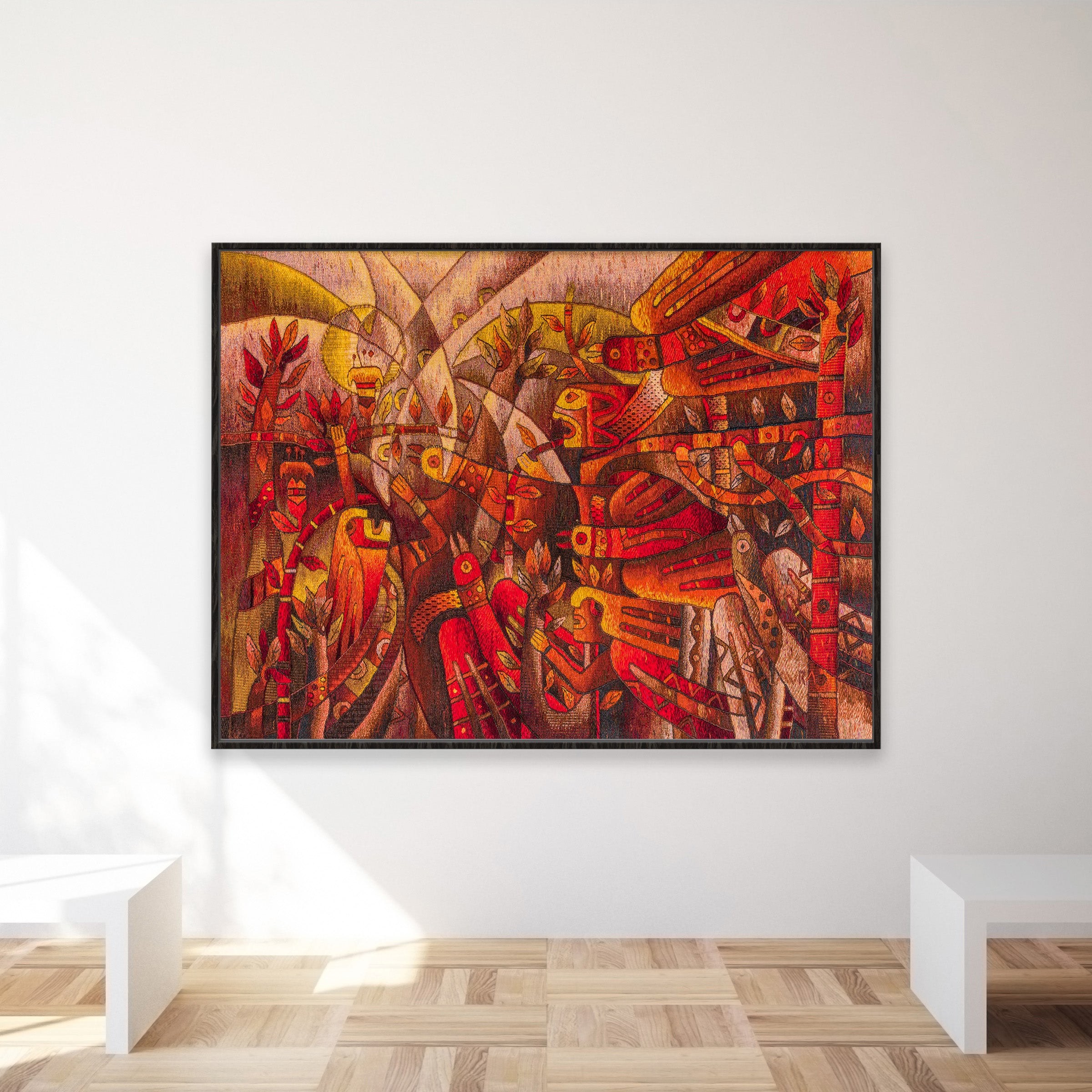 Birds on a Festive Afternoon