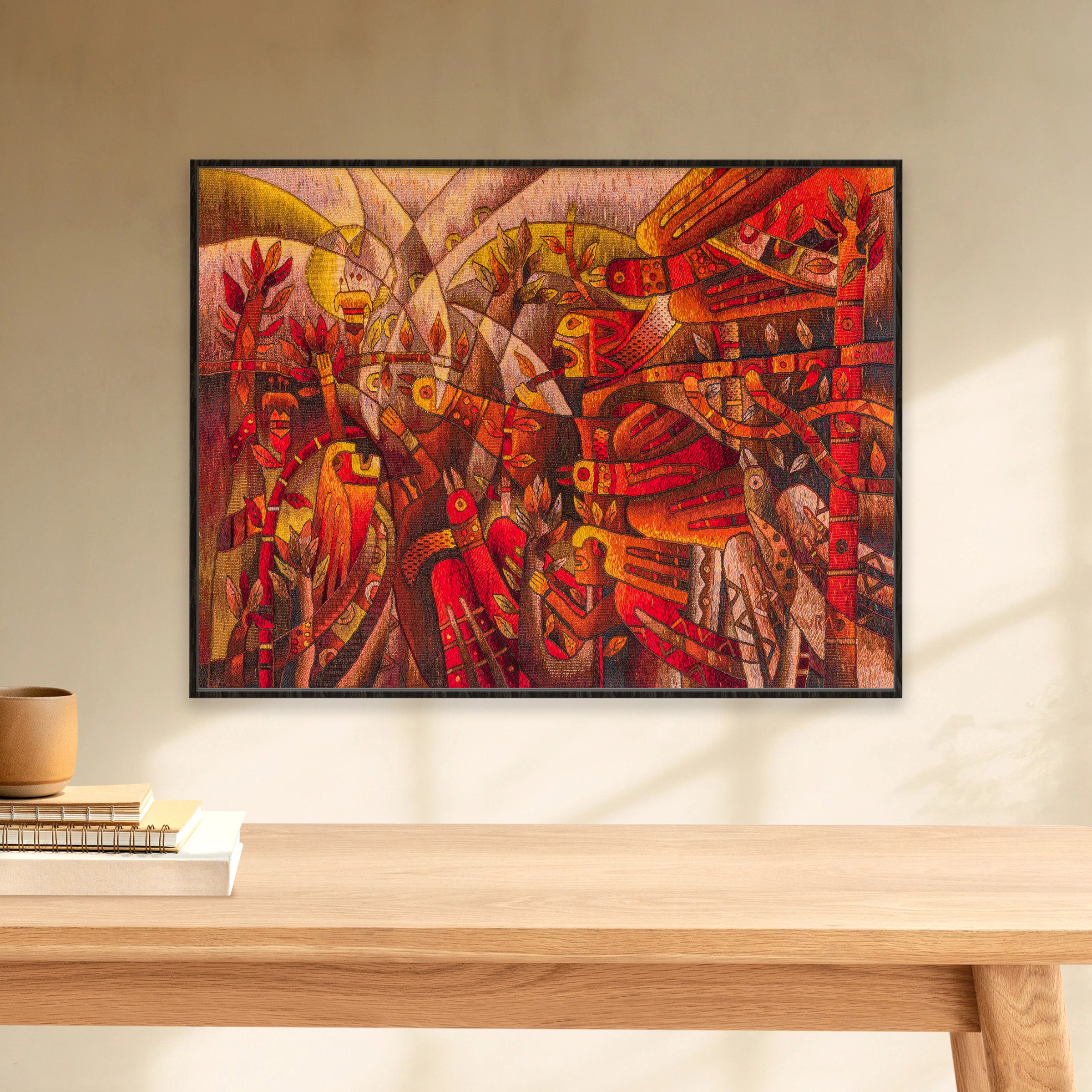 Birds on a Festive Afternoon