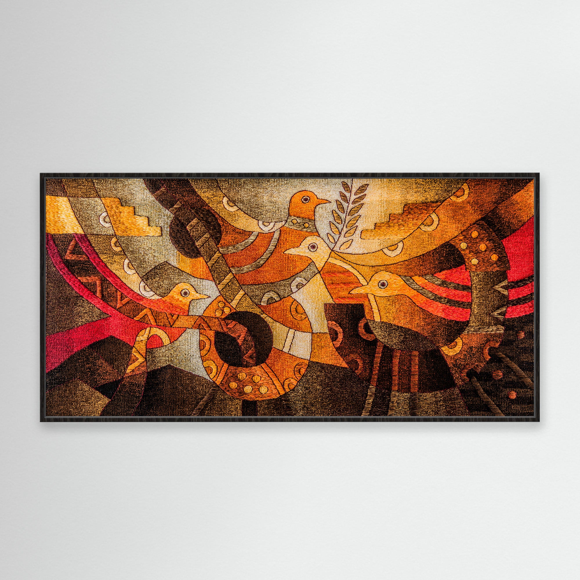 Four Birds Towards the Sun