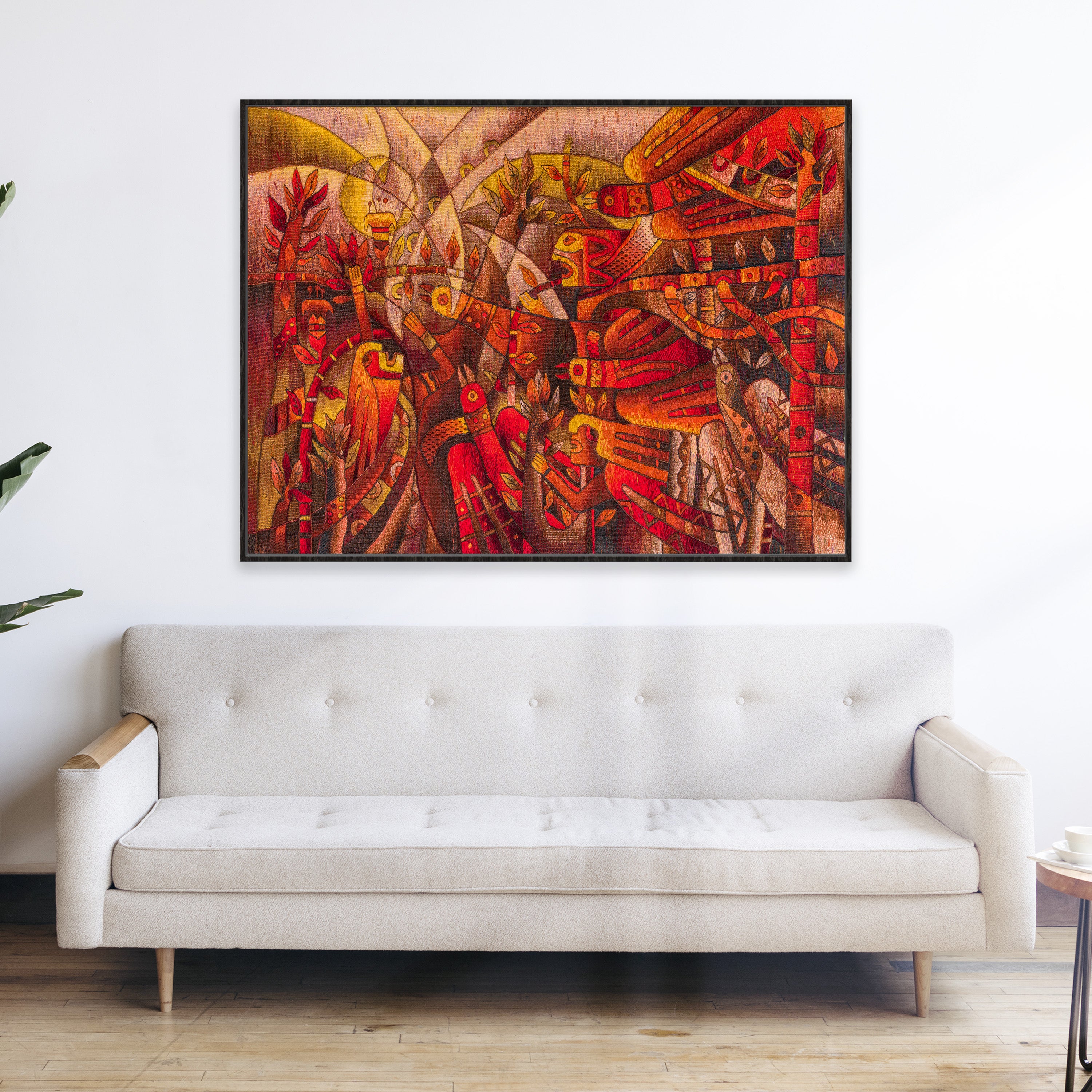 Birds on a Festive Afternoon