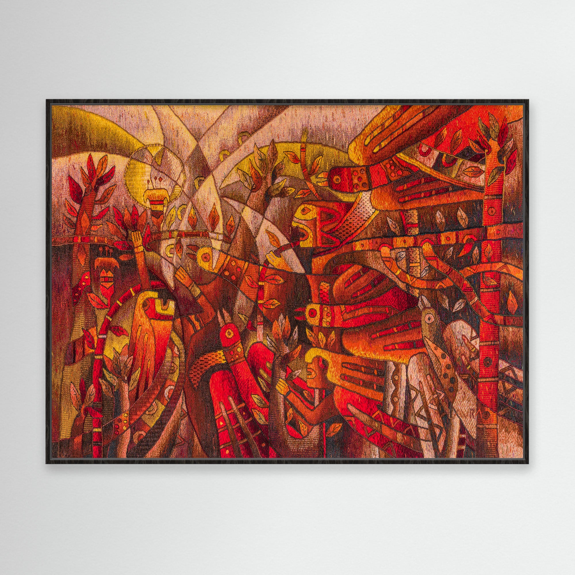 Birds on a Festive Afternoon