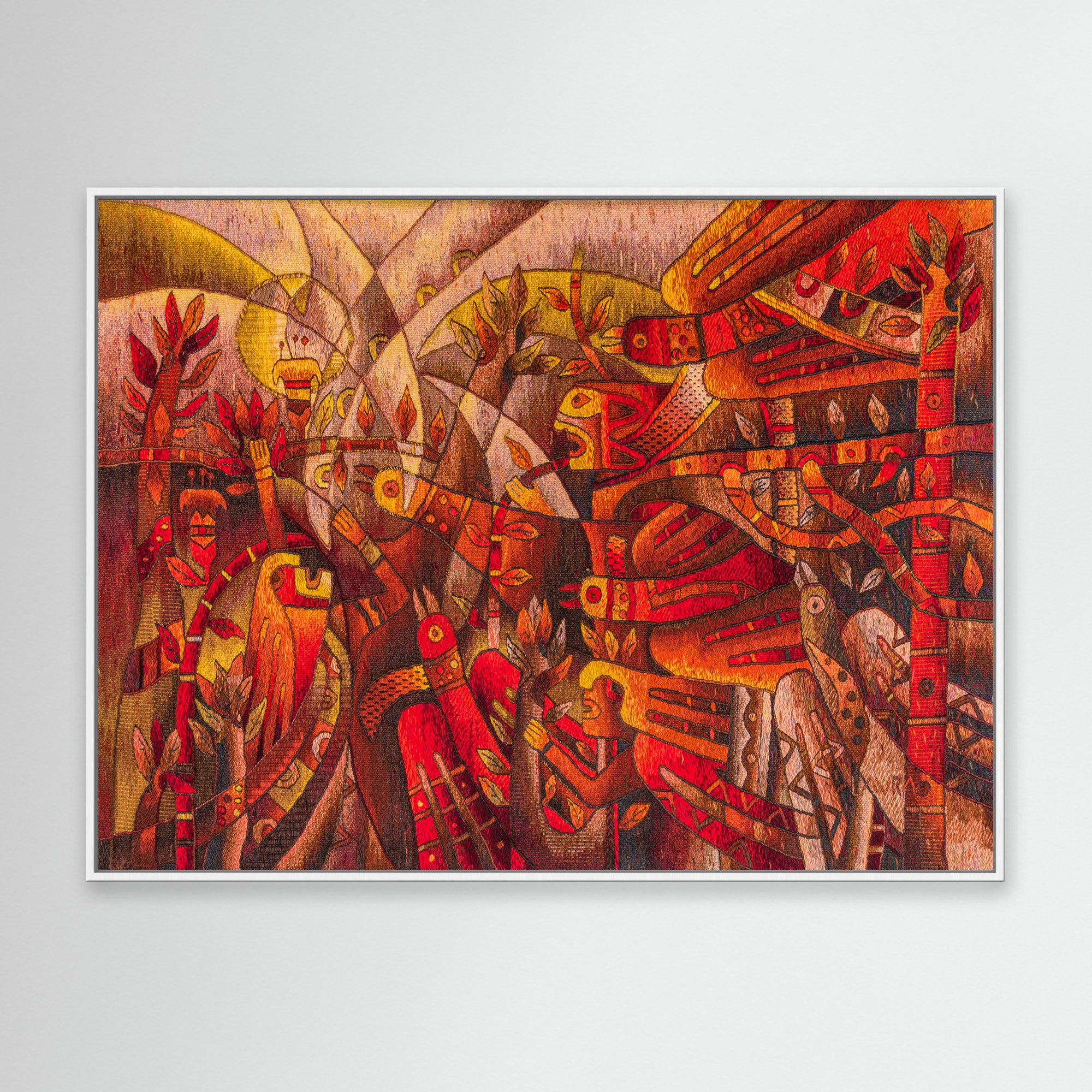 Birds on a Festive Afternoon