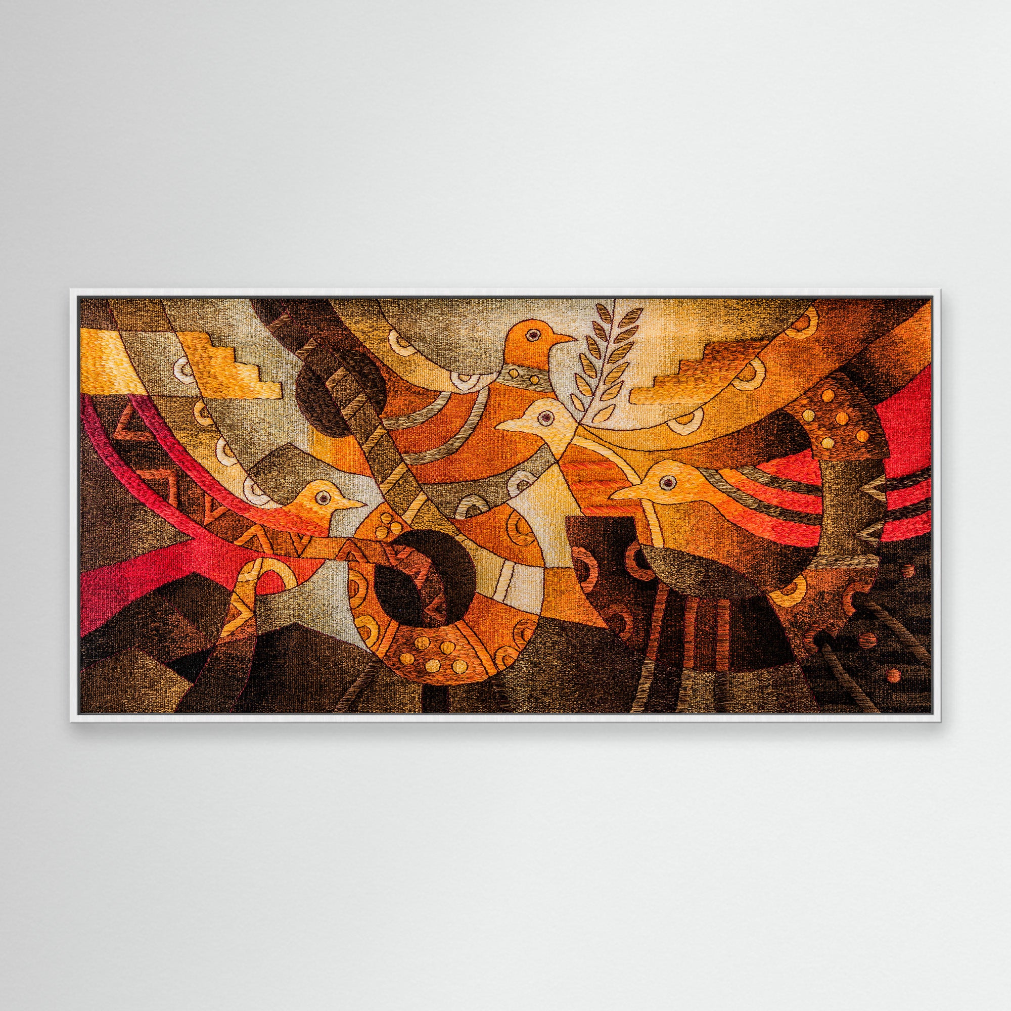 Four Birds Towards the Sun